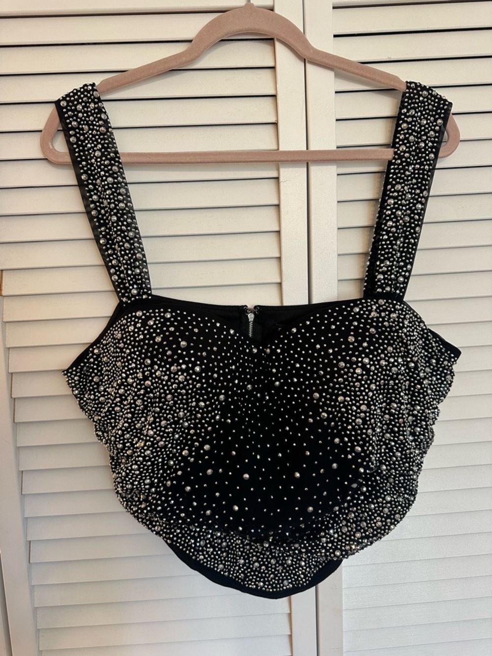 Fashion Nova Under The Spotlight Rhinestone Bustier